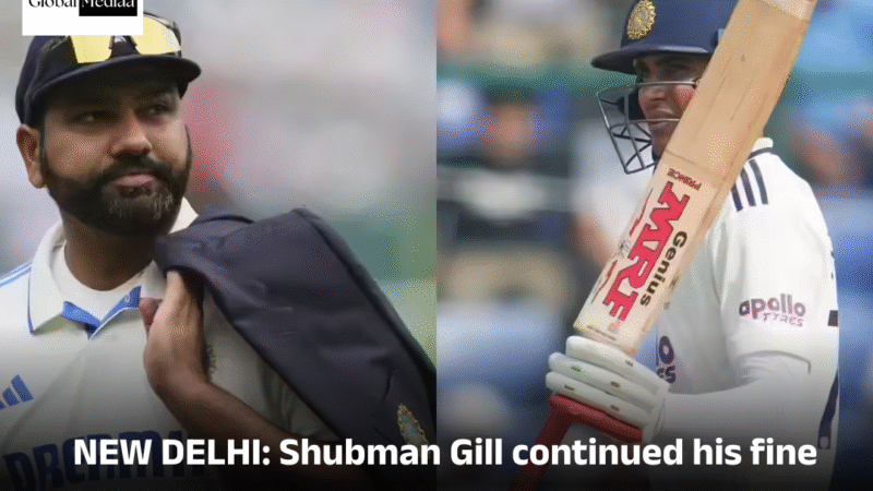 NEW DELHI: Shubman Gill continued his fine form in the ongoi ..