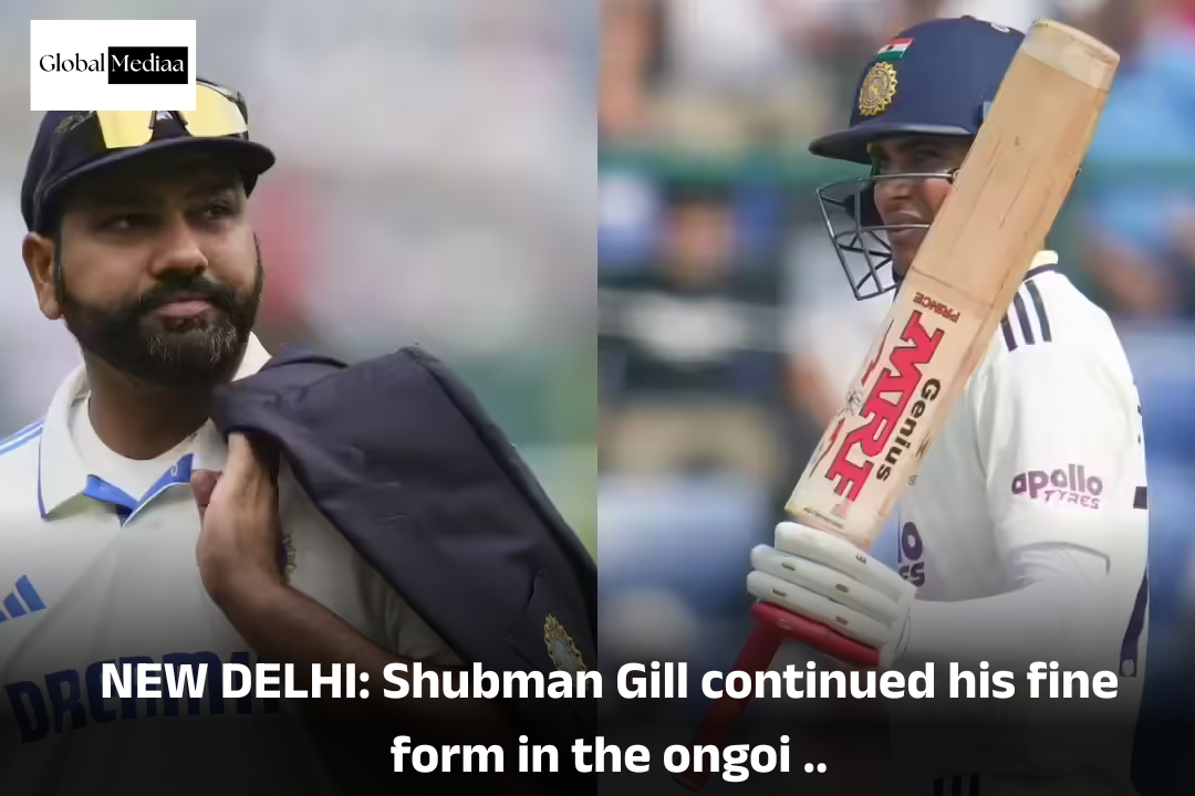 NEW DELHI: Shubman Gill continued his fine form in the ongoi ..