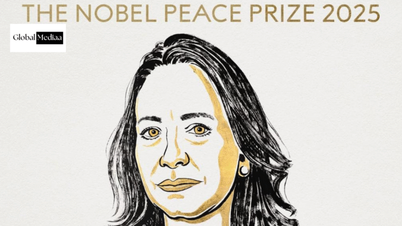 Nobel Peace Prize 2025 Live Updates: વેનેઝુએલાની મારિયા કોરિના મચાડોને શાંતિ પુરસ્કાર મળ્યો