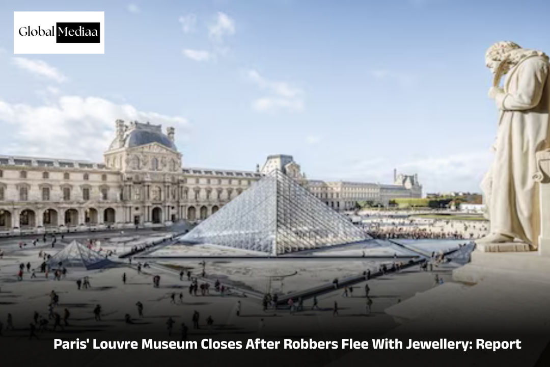 Paris’ Louvre Museum Closes After Robbers Flee With Jewellery: Report