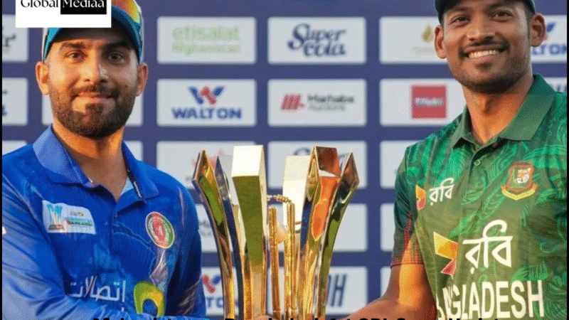 Afghanistan vs Bangladesh 1st ODI  Score Updates