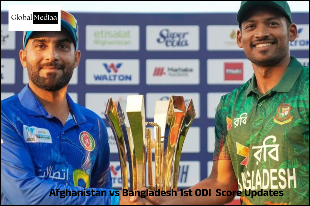 Afghanistan vs Bangladesh 1st ODI  Score Updates