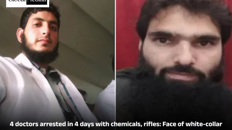 4 doctors arrested in 4 days with chemicals, rifles: Face of white-collar terror