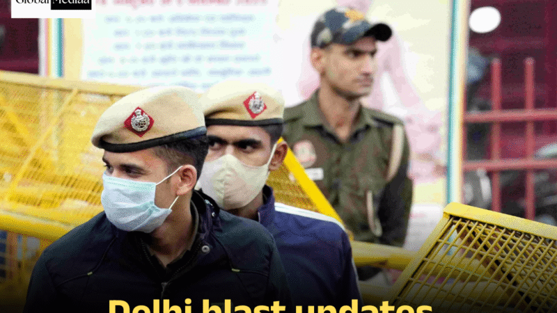 Delhi blast  updates: Delhi पुलिस आरोपियों से जुड़ी ‘लाल कार’ का पता लगाने के लिए अलर्ट पर
