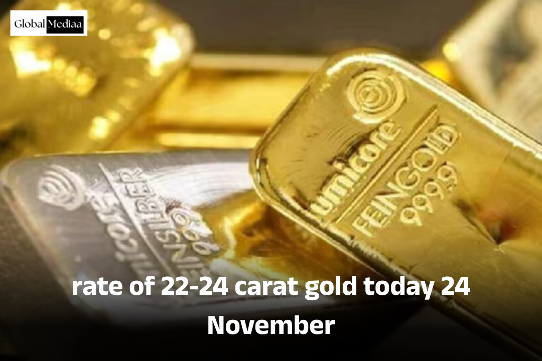 gold Rate today 24 November: gold हुआ सस्ता, silver के दाम बढ़े, जानें क्या है 22-24 कैरेट का रेट
