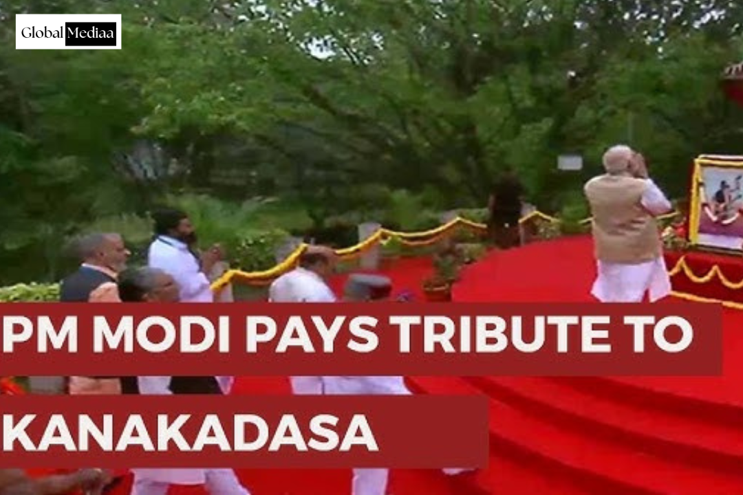 PM Modi : ने 15वीं सदी के दार्शनिक Kanakadasa को श्रद्धांजलि दी, गीता पाठ में हिस्सा लिया