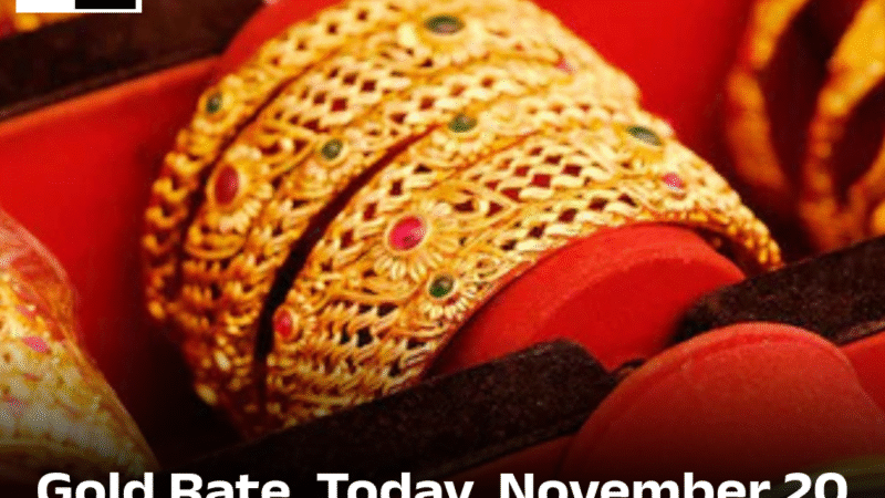 Gold Rate  Today, November 20: दिल्ली, मुंबई और दूसरे शहरों में 24 और 22 कैरेट सोने के दाम देखें.