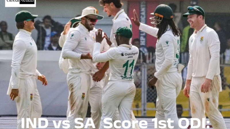 IND vs SA Score 1st ODI: SA (30 ओवर में 206/5) मार्को एंसेन की ज़बरदस्त पारी ने 350 रन का पीछा मुश्किल रखा
