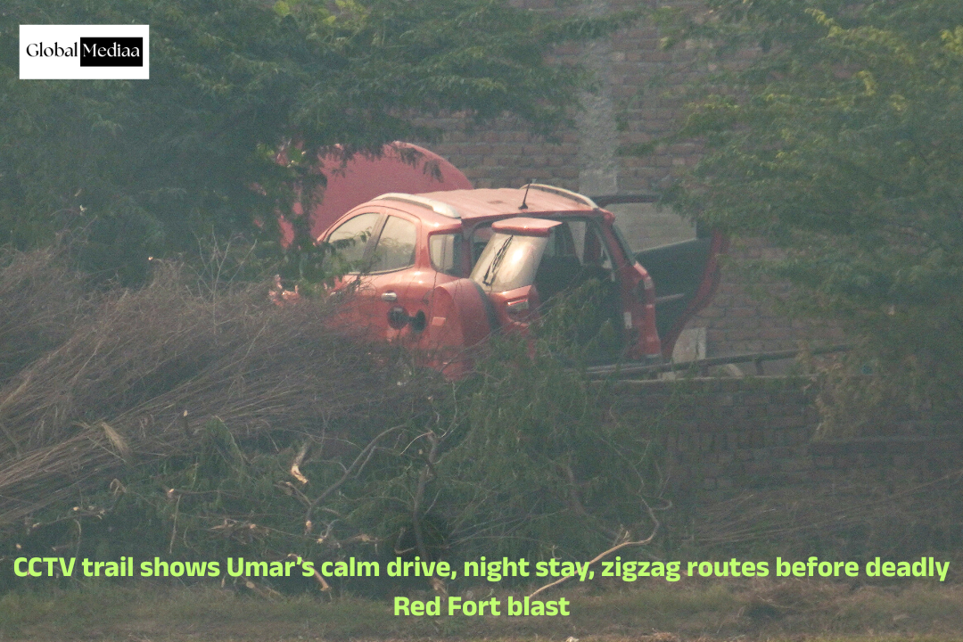 CCTV trail shows Umar’s calm drive, night stay, zigzag routes before deadly Red Fort blast