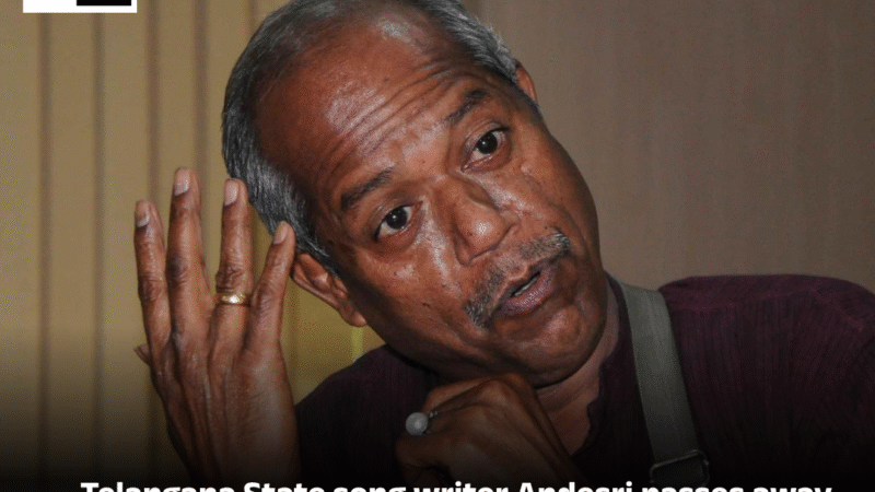 Telangana State song writer Andesri passes away
