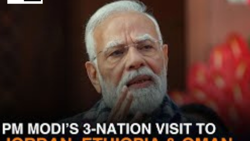 PM Modi : जॉर्डन, इथियोपिया और ओमान के तीन देशों के दौरे पर रवाना हुए।