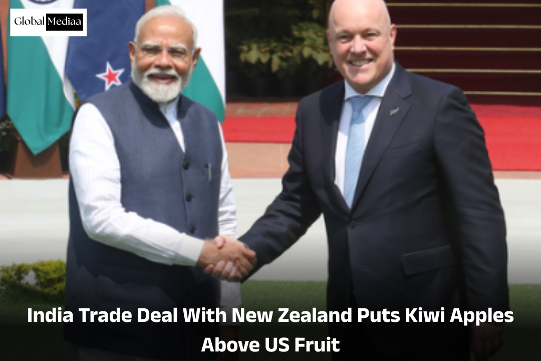 India Trade Deal With New Zealand Puts Kiwi Apples Above US Fruit