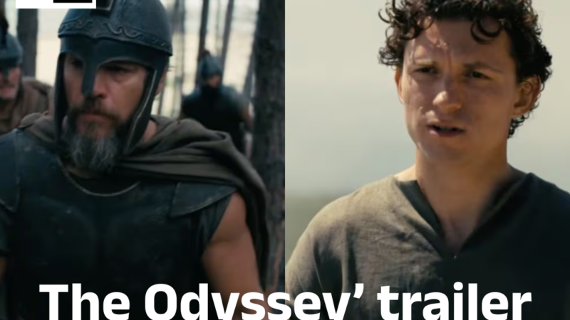 ‘The Odyssey’ trailer: Matt Damon’s epic hero embarks on a perilous journey home after the Trojan War