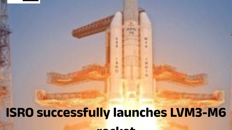 BlueBird Block-2 mission: ISRO successfully launches LVM3-M6 rocket