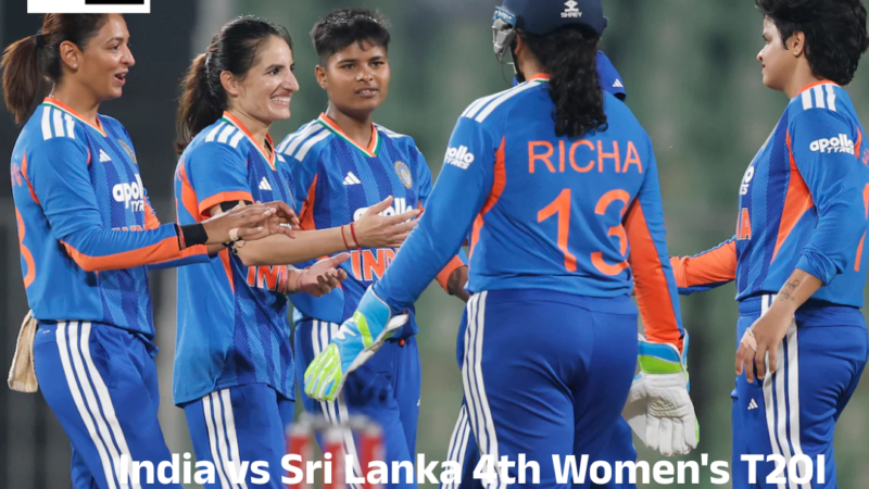 India vs Sri Lanka 4th Women’s T20I Score Updates: SL Fight Back After Smriti Mandhana’s World Record Takes