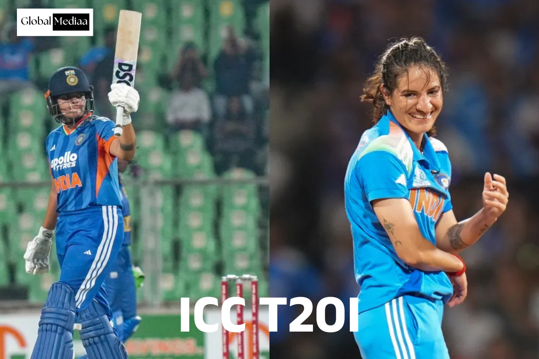 Shafali, Renuka close in on top five in ICC T20I rankings