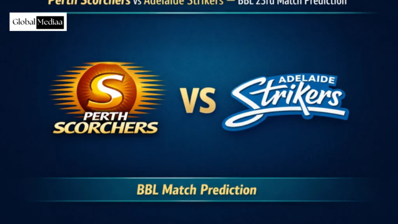 BBL 2025: Perth Scorchers vs Adelaide Scorchers 23rd T20 Match Prediction