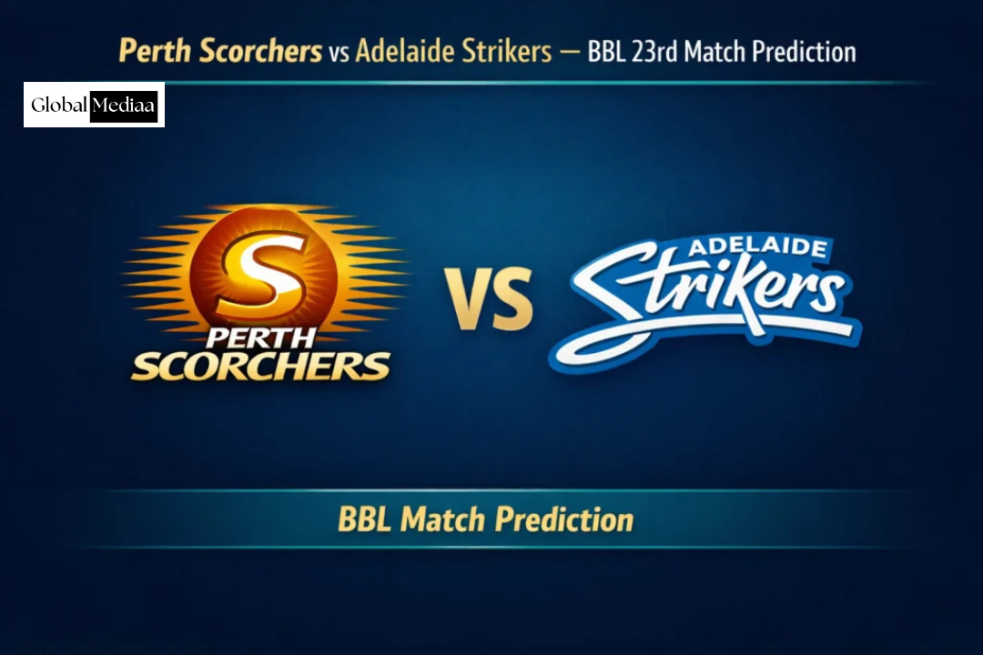 BBL 2025: Perth Scorchers vs Adelaide Scorchers 23rd T20 Match Prediction