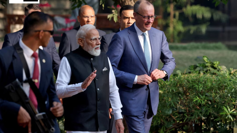 Germany’s Merz floats possibility of EU-India trade deal by end of January