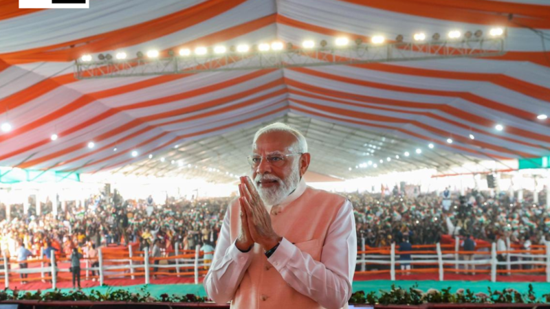 PM Modi unveils development projects worth over ₹830 crore, flags off three Amrit Bharat trains in Bengal