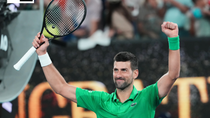 Djokovic registers 100th Australian Open win