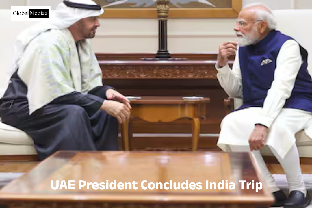 “Committed To Fostering Economic Growth”: UAE President Concludes India Trip