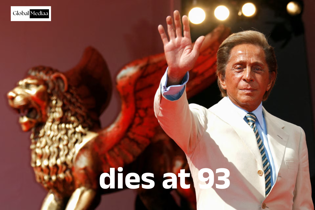 Valentino, Italian haute couture ’emperor’ who painted fashion red, dies at 93