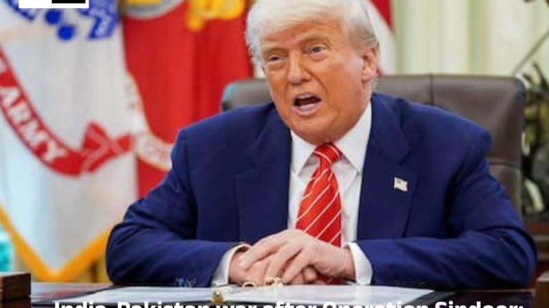 Trump repeats claim of ending India-Pakistan war after Operation Sindoor
