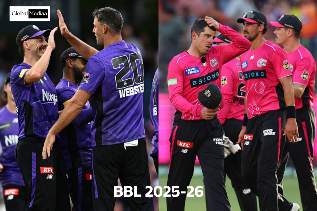 BBL 2025-26:  Who will win today’s BBL match between Sydney Sixers vs Hobart Hurricanes?