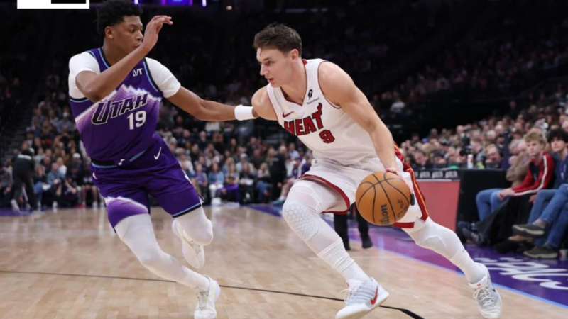 Adebayo’s 26 points and 15 rebounds lead Heat to dominant 147-116 win over Jazz