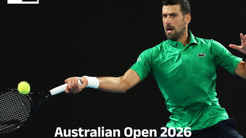 Australian Open 2026: Novak Djokovic into quarterfinals after Mensik pullout