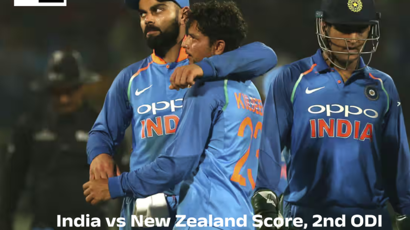 India vs New Zealand Score, 2nd ODI: Umpire Grills NZ Captain Over This Tactic; India 4 Down