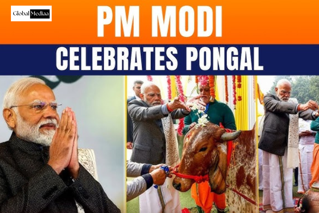 PM Modi Celebrates Pongal At Union Minister L Murugan’s Residence In Delhi