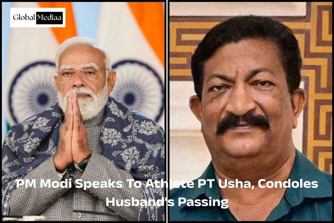 PM Modi Speaks To Athlete PT Usha, Condoles Husband’s Passing