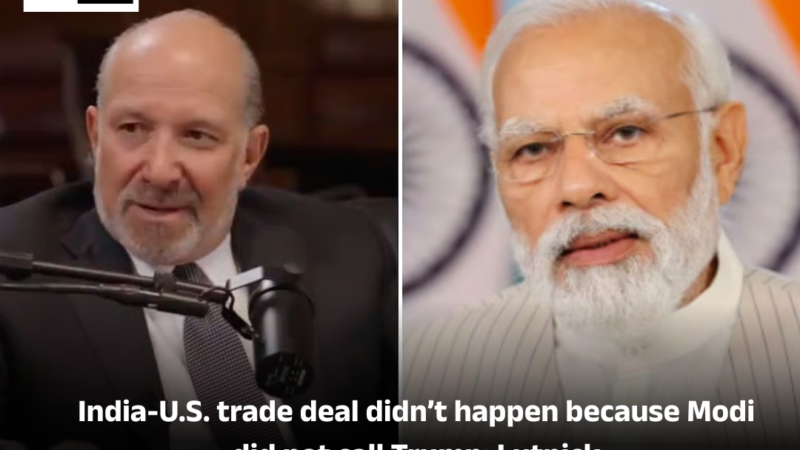 India-U.S. trade deal didn’t happen because Modi did not call Trump: Lutnick