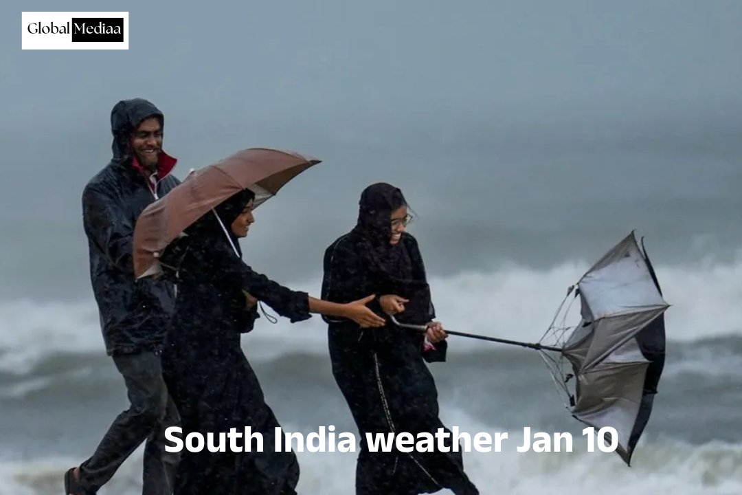 South India weather Jan 10: Heavy rain in Chennai, thunderstorms in Kerala, fog in Hyderabad