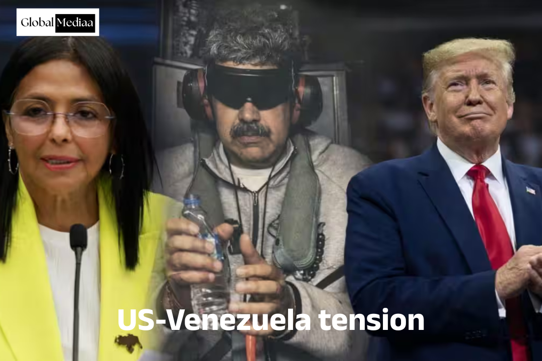 US-Venezuela tension : Gunfire reported near Venezuela presidential palace; Maduro and wife plead not guilty