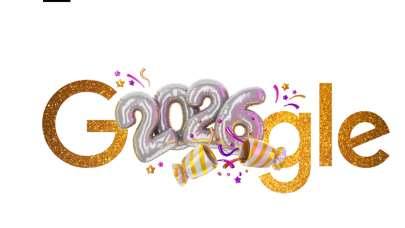Google Doodle: Google celebrated New Year 2026 with a special doodle, wishing a new beginning