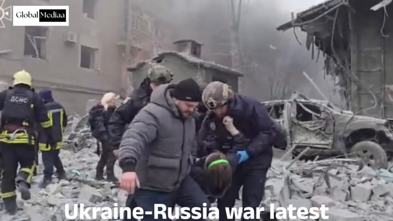 Ukraine-Russia war latest: Russian ballistic missile strike injures dozens in Kharkiv attack