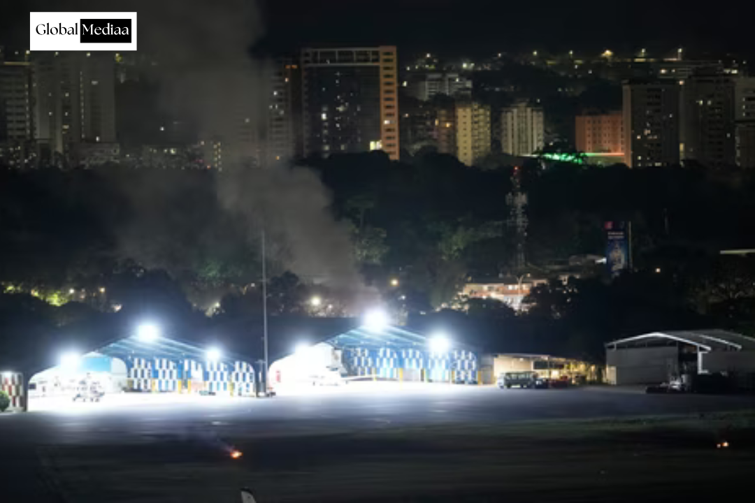 Loud Explosions In Venezuela After Trump Warns Of Ground Strikes