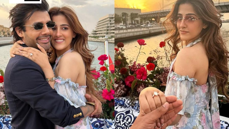 Ahead Of Udaipur Wedding, Nupur Sanon And Stebin Ben Get Engaged. First Pics Out