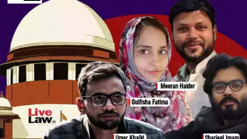 Why Supreme Court Granted Bail To 5 But Not Umar Khalid And Sharjeel Imam