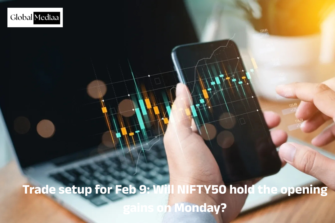 Trade setup for Feb 9: Will NIFTY50 hold the opening gains on Monday?
