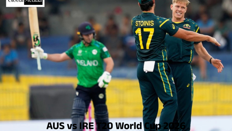AUS vs IRE  T20 World Cup 2026: Ellis wrecks Ireland’s top order