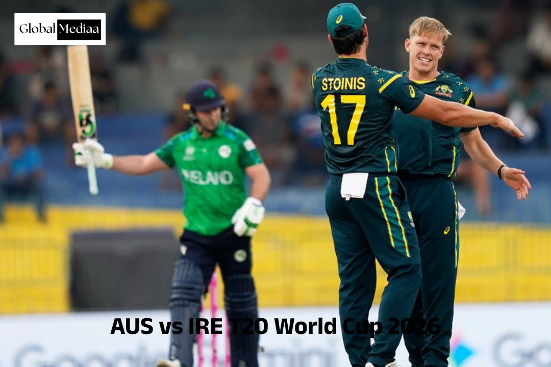 AUS vs IRE  T20 World Cup 2026: Ellis wrecks Ireland’s top order