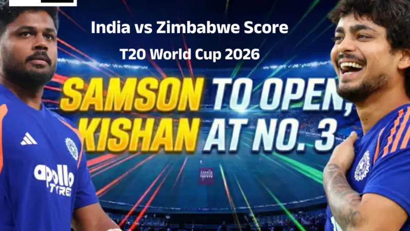 India vs Zimbabwe  Score, T20 World Cup 2026: Can India bounce back from South Africa mauling?