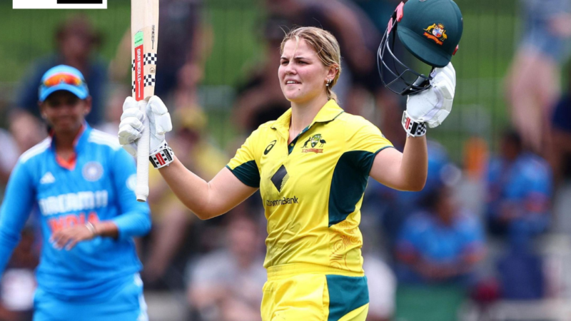 Georgia Voll, Phoebe Litchfield Fire Australia To 5-Wicket Win vs India, Clinch ODI Series 2-0