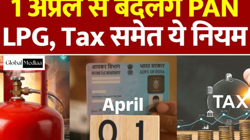 April 1, 2026 Rule Changes: Check Major Updates in Tax, Salary, ATM, Railway Tickets, HRA, DA,Toll, LPG Price