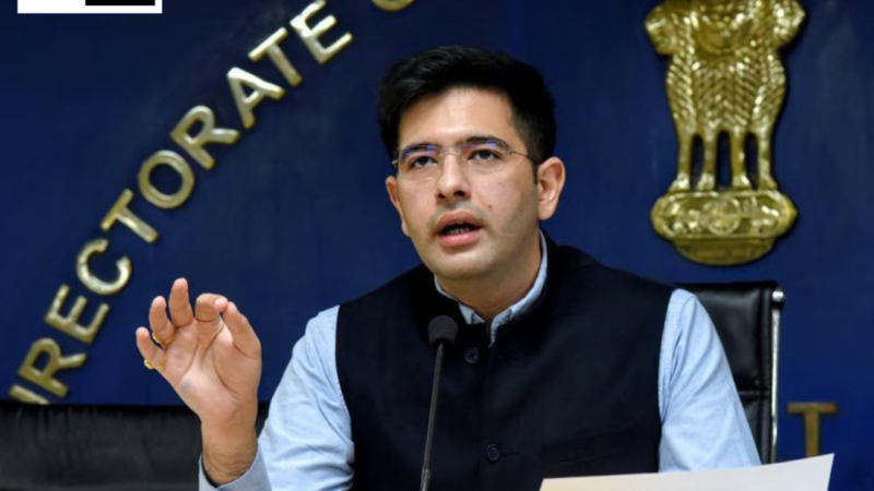 AAP launches full-blown attack on Raghav Chadha, BJP comes out in support
