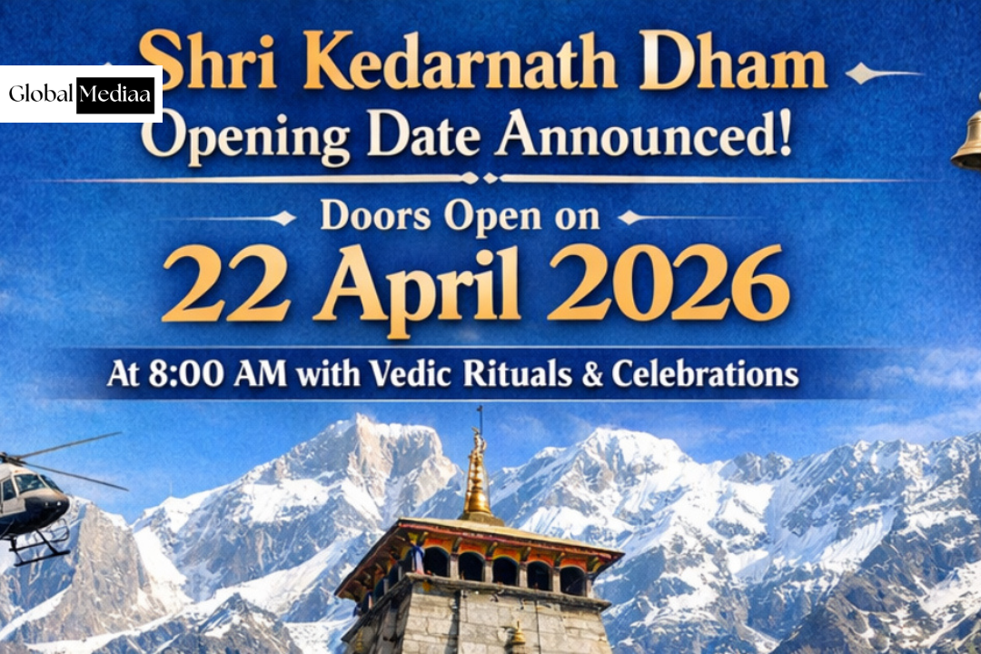 The Kedarnath Temple Opening date April 22 of shrine in 2026